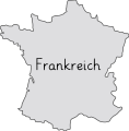 Umrisskarte Frankreich