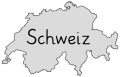 Umrisskarte Schweiz
